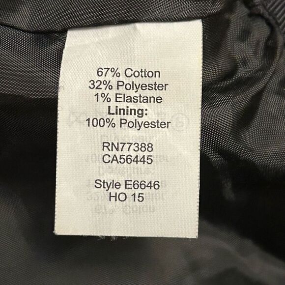 J Crew The Pencil Skirt‎ in navy/gray stripes size 4 - Picture 4 of 8